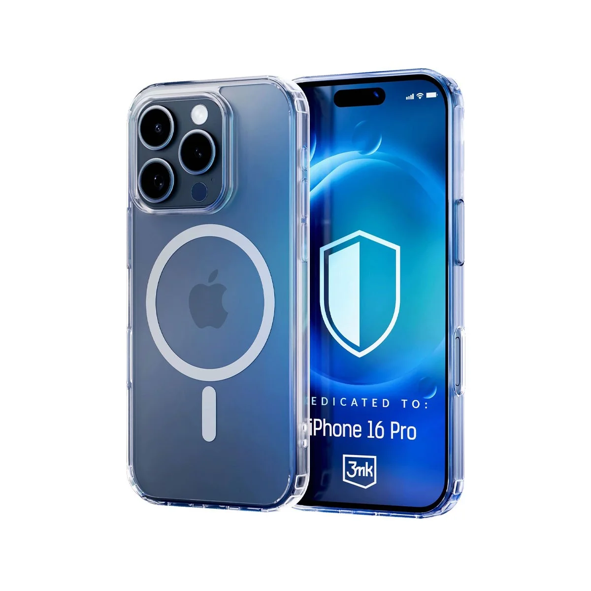 Capa Magcase Transparente 3mk iPhone 16 Pro