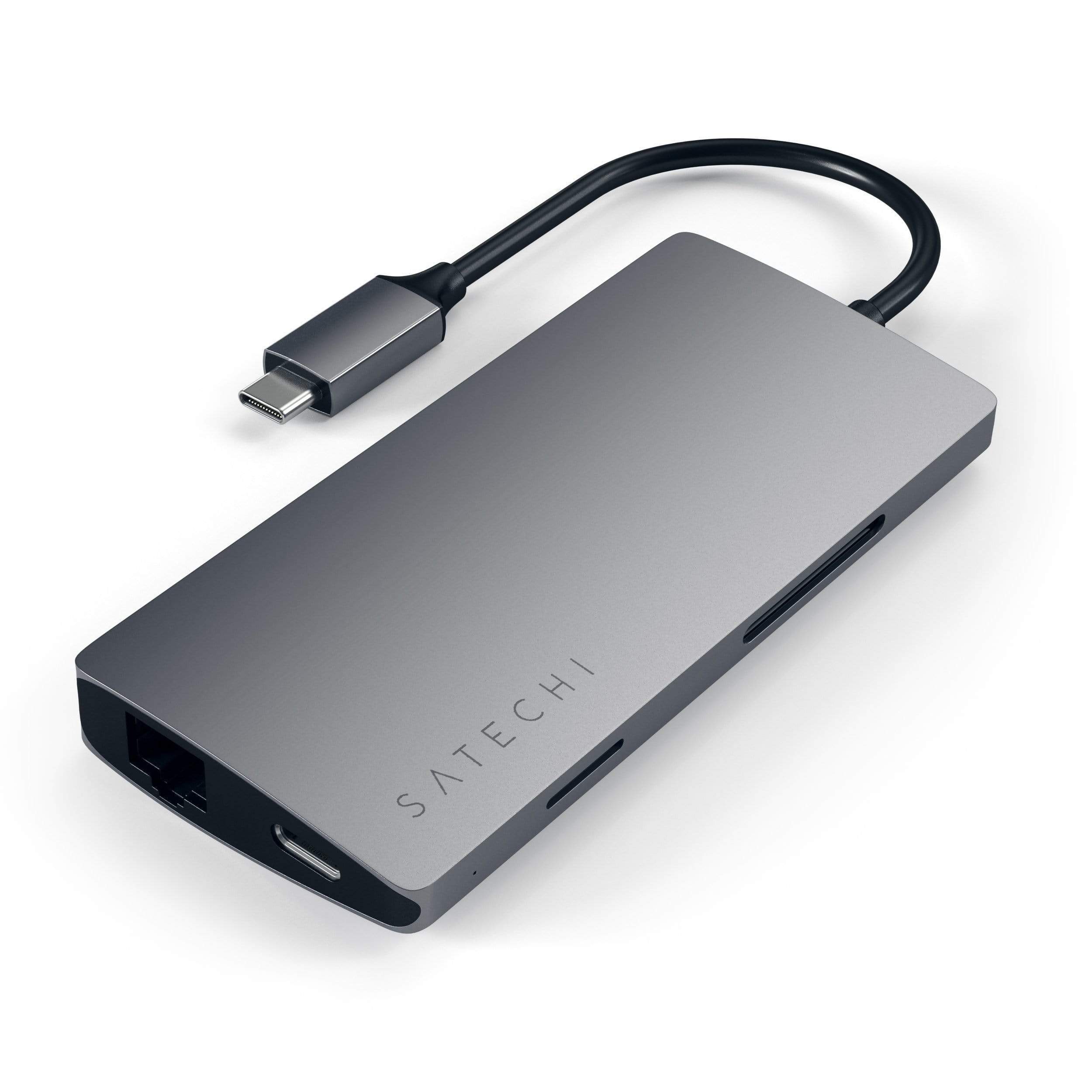 Satechi – USB-C Multiport v2 adapter (Space Grey)