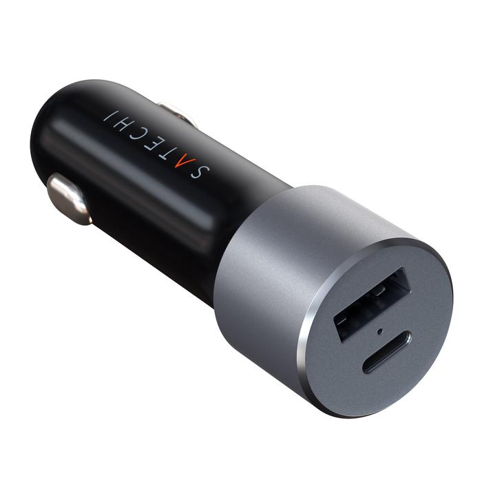 Satechi – 72W USB-C PD Car Charger (space grey)