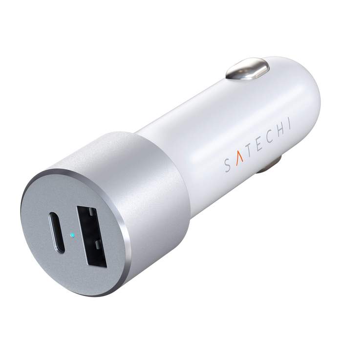 Satechi – Carregador de Isqueiro 72W USB-C PD Branco