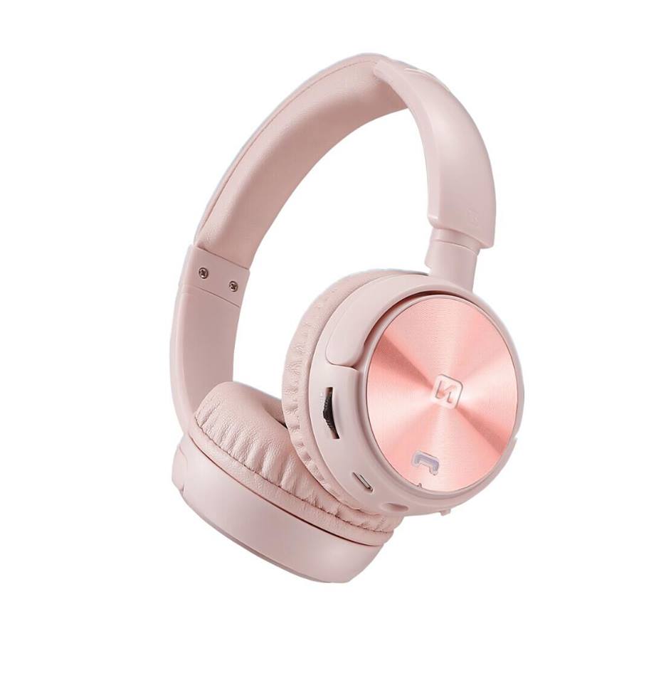 Swissten – Trix Wireless Headphones (pink)