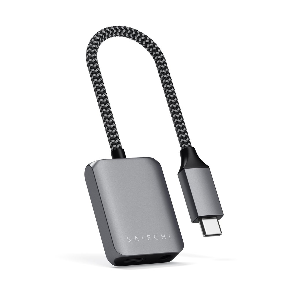 Satechi – Adaptador USB-C para Áudio e Adaptador PD