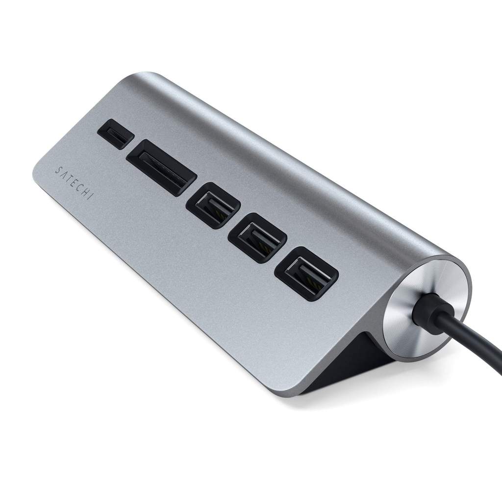 Satechi – USB-C Combo Hub para Desktop (Space Grey)