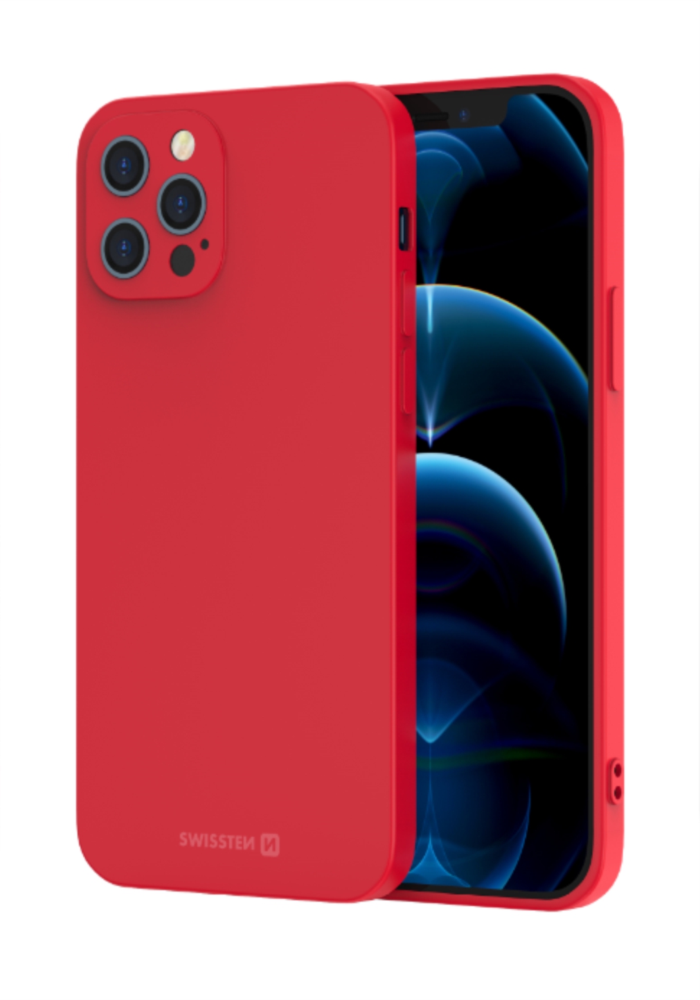 Swissten – Soft Joy iPhone 14 Pro (red)