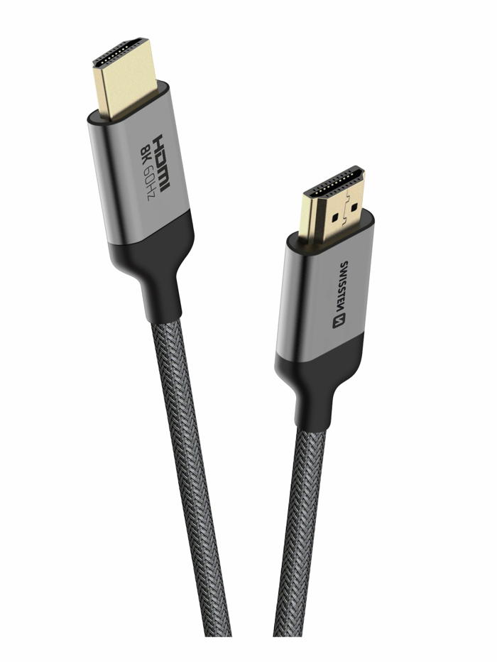 Swissten – Cabo HDMI para HDMI 8K 2 metros