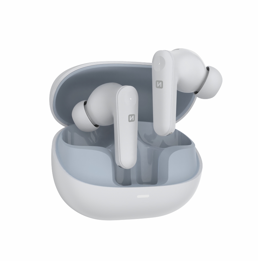 Swissten – Earphones Wireless ANC Focus Branco