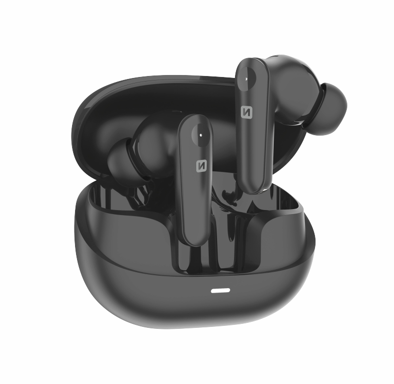 Swissten – Earphones Wireless ANC Focus Preto