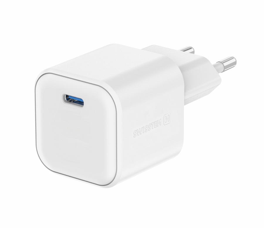 Swissten – Travel Charger GaN 35W (white)