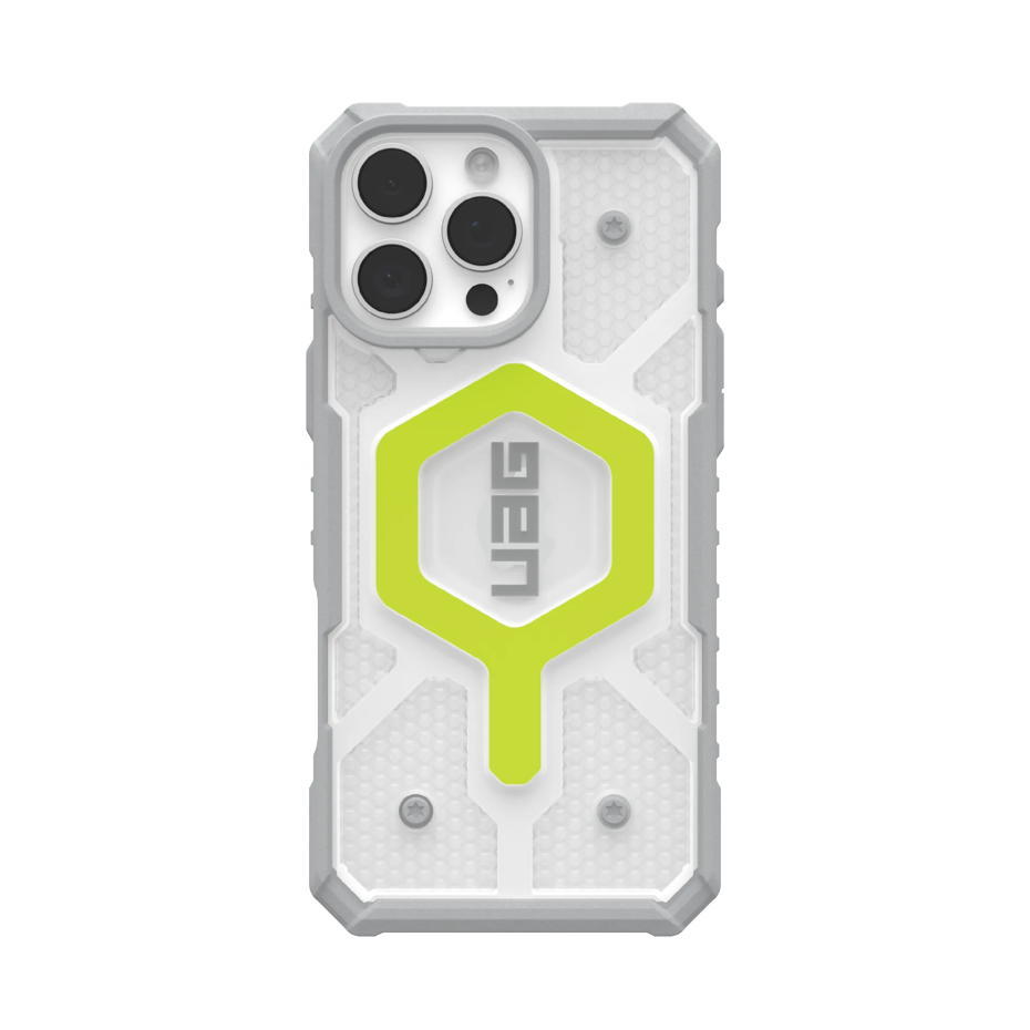 UAG – Pathfinder Clear Magsafe iPhone 16 Pro Max (neon)